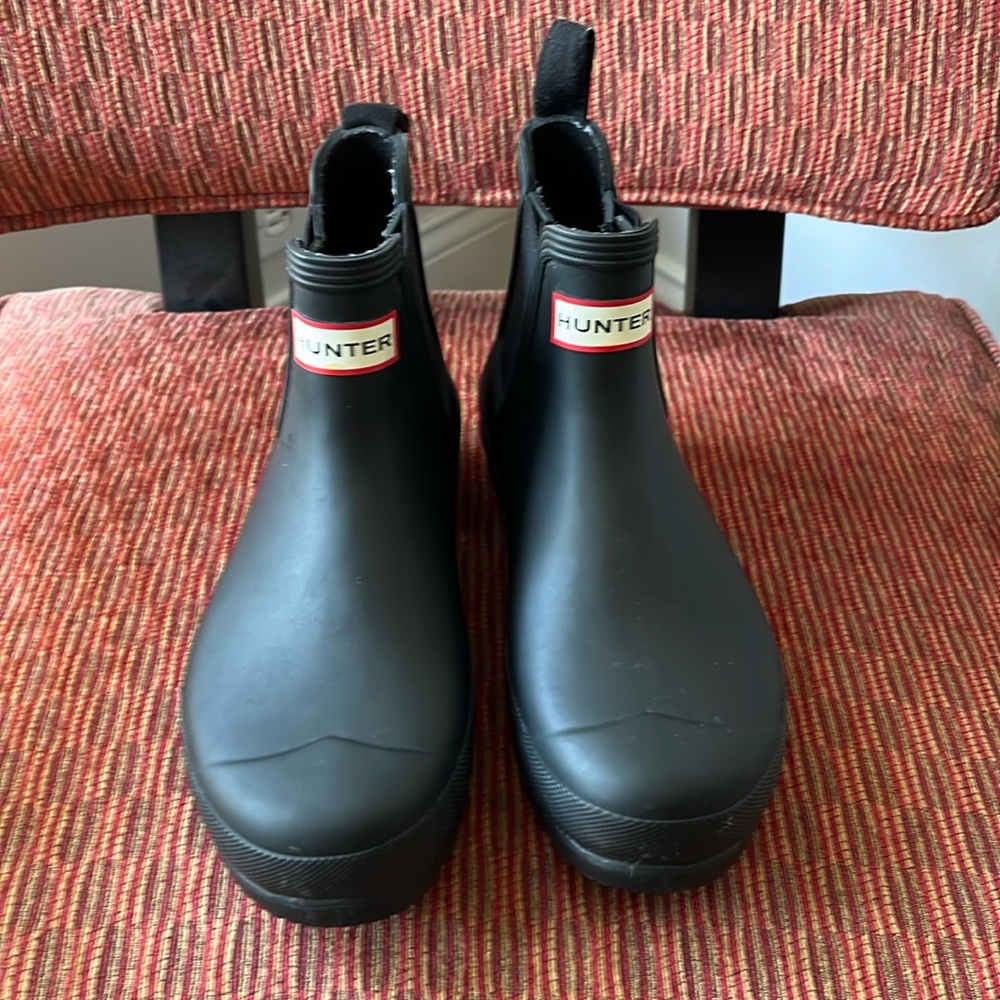 EUC Hunter Women’s Chelsea Rain Boots size 8